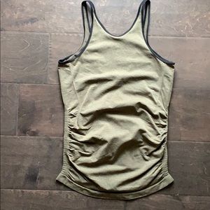 Lululemon Seamless high neck open back tank